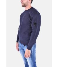 DIAGONAL RAISED FLEECE LENS SWEATSHIRT