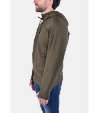 FELPA SWEATSHIRTS HOODED OPEN DIAGONAL RAISED FLEECE