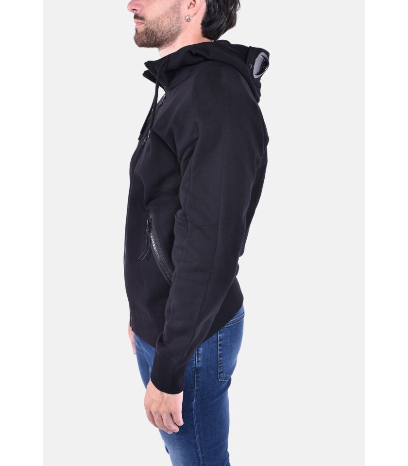 FELPA SWEATSHIRTS HOODED OPEN DIAGONAL RAISED FLEECE