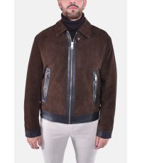 GIUBBOTTO BIKER IN PELLE