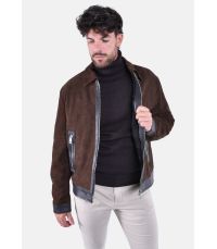 GIUBBOTTO BIKER IN PELLE