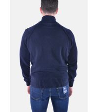 LAMBSWOOL QUARTER ZIPPED KNIT