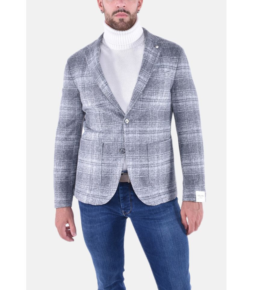 GIACCA SARTORIALE MONOPETTO REGULAR IN JERSEY