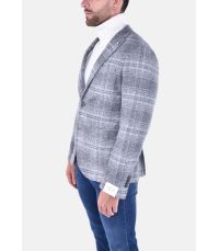 GIACCA SARTORIALE MONOPETTO REGULAR IN JERSEY