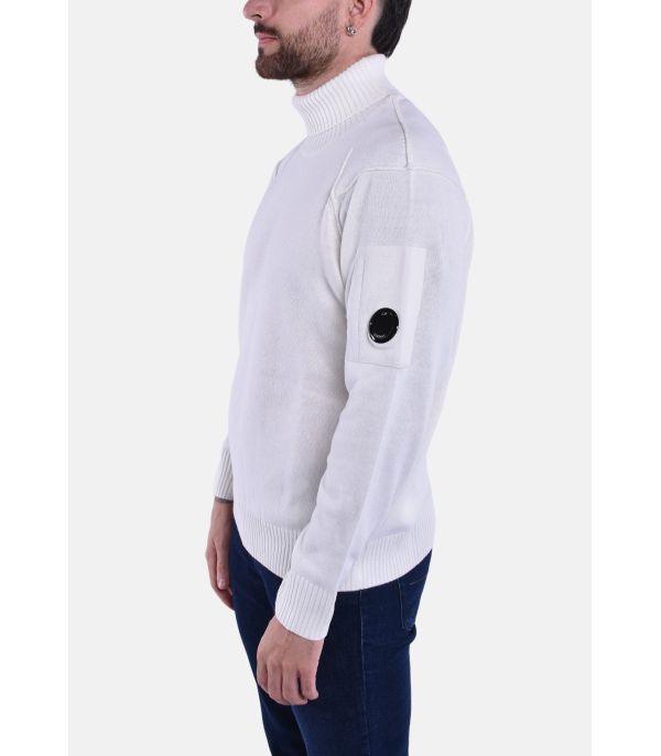 LAMBSWOOL GRS ROLL NECK KNIT