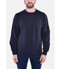 DIAGONAL RAISED FLEECE CREW NECK LENS SWEATSHIRT