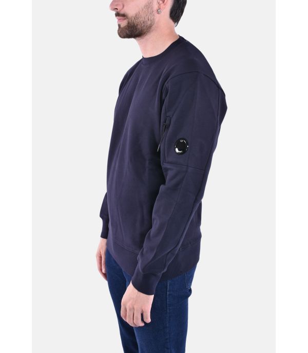 DIAGONAL RAISED FLEECE CREW...