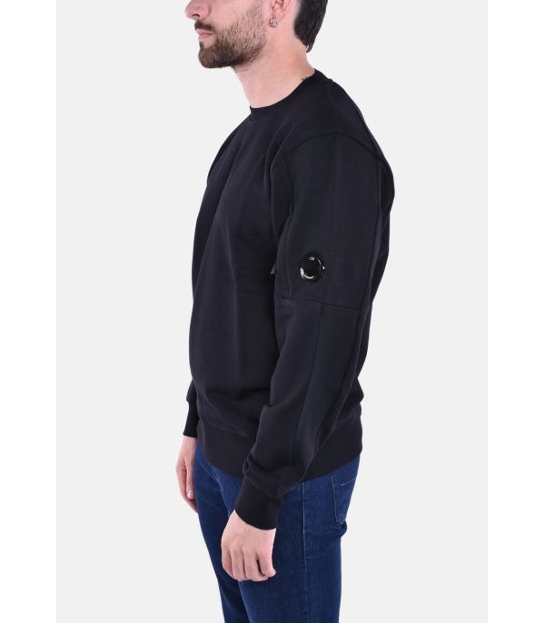 DIAGONAL RAISED FLEECE CREW...