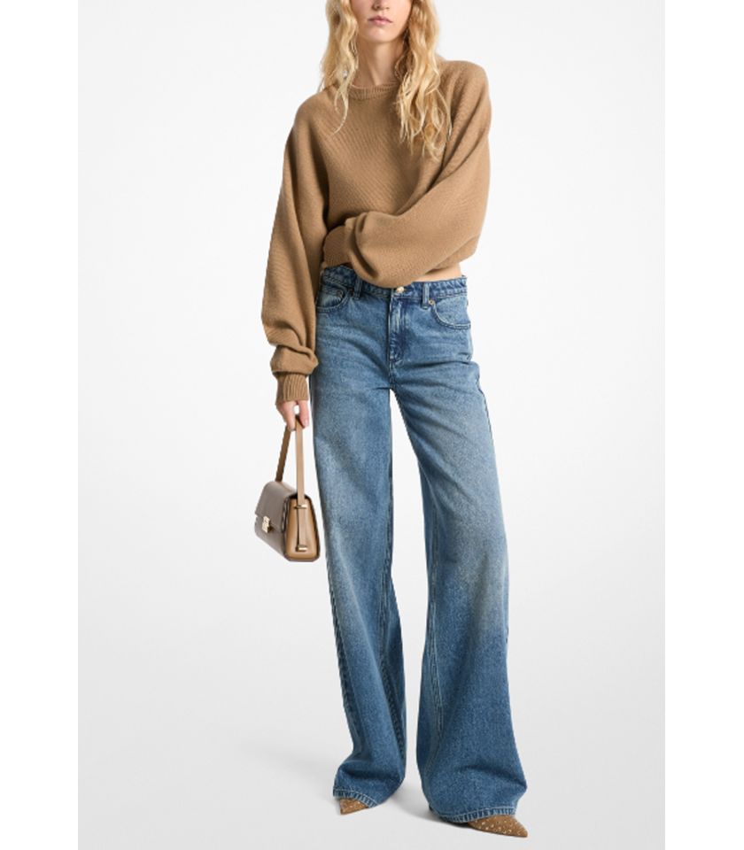 RELAXED WIDE LEG JEANS