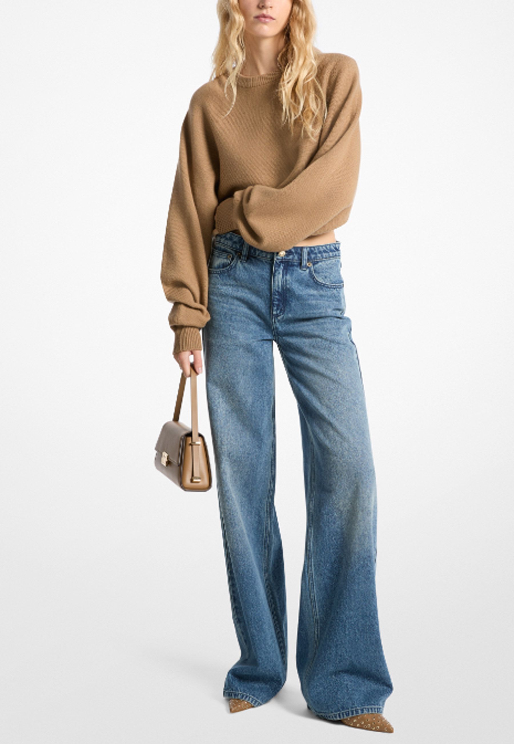 RELAXED WIDE LEG JEANS