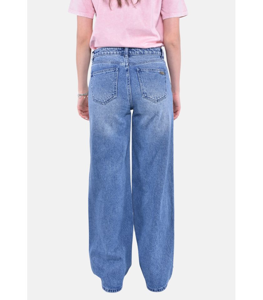 RELAXED WIDE LEG JEANS