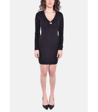 LONG SLEEVES ORING MINI DRESS