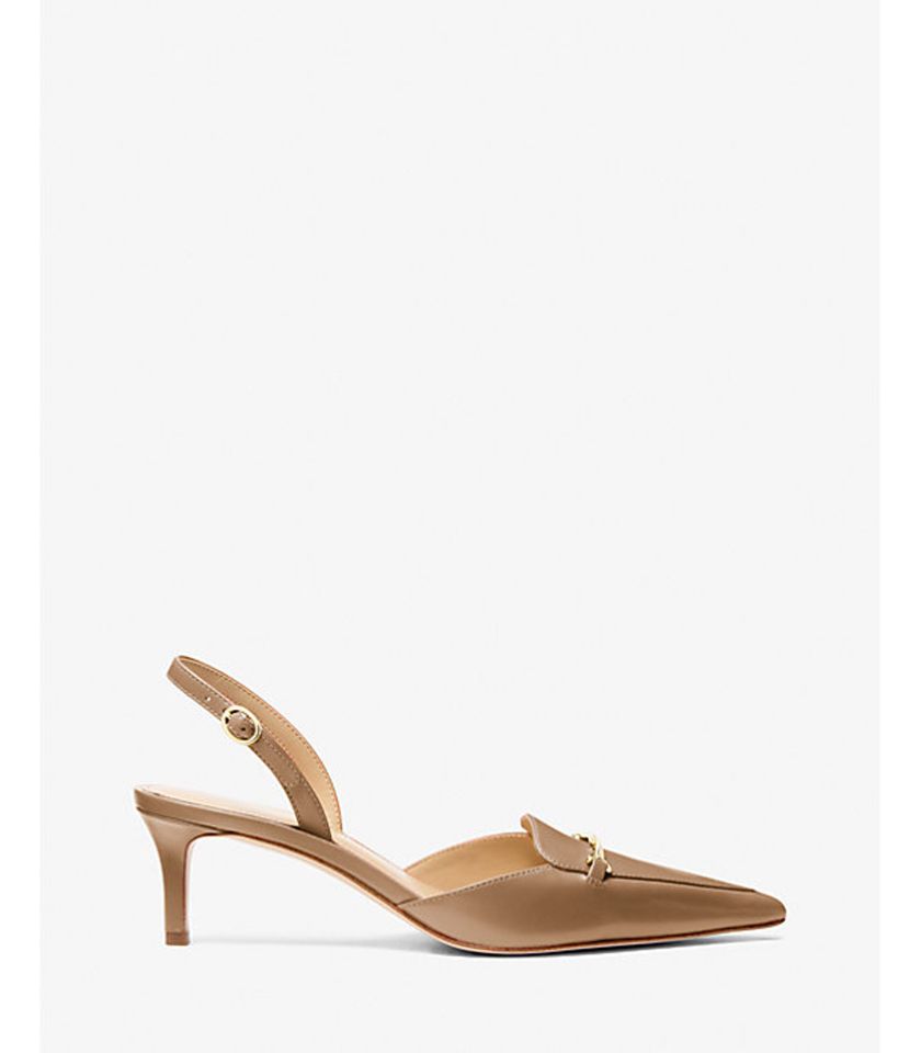 Décolleté Lena slingback in pelle