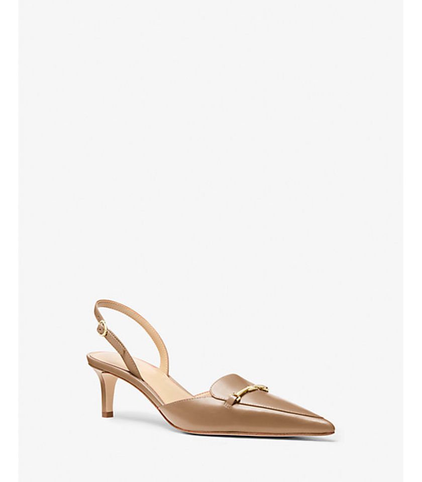 Décolleté Lena slingback in pelle