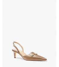 Décolleté Lena slingback in pelle