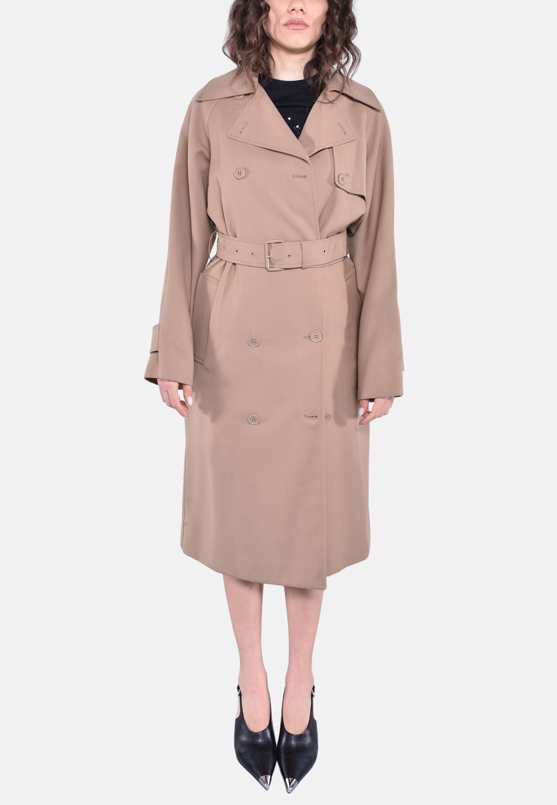 DOLMAN BELTED TRENCH