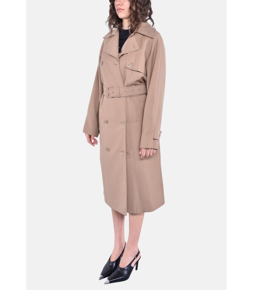 DOLMAN BELTED TRENCH