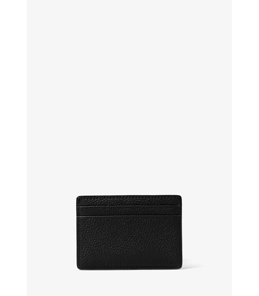 Porta carte di credito in pelle martellata