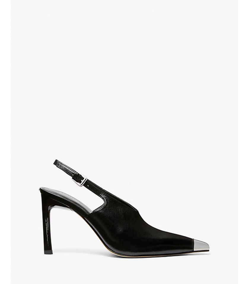Décolleté Kasia slingback in pelle