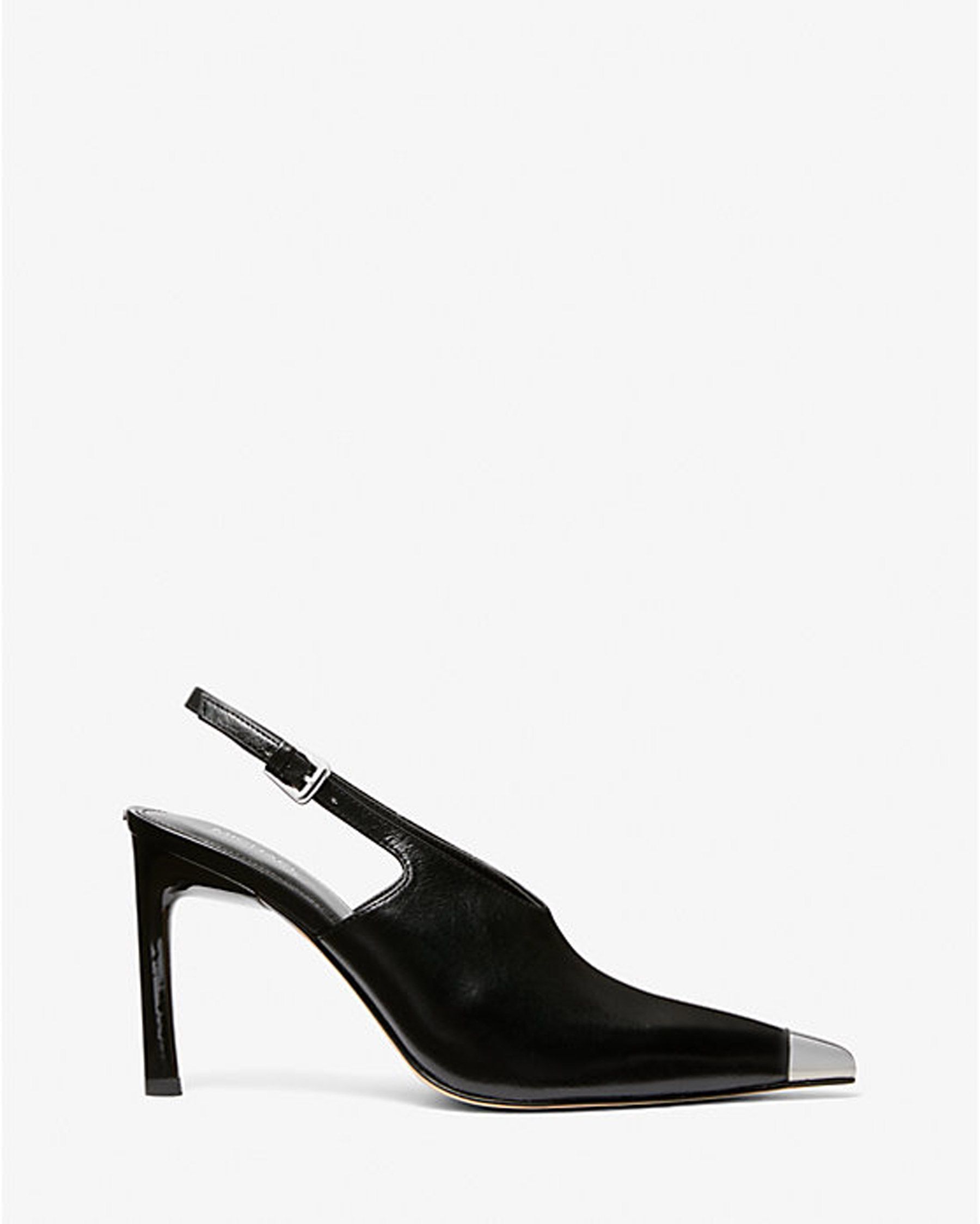 Décolleté Kasia slingback in pelle