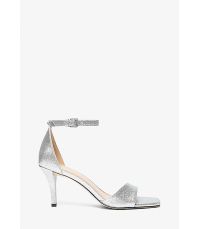 Sandalo Jaida in pelle metallizzata