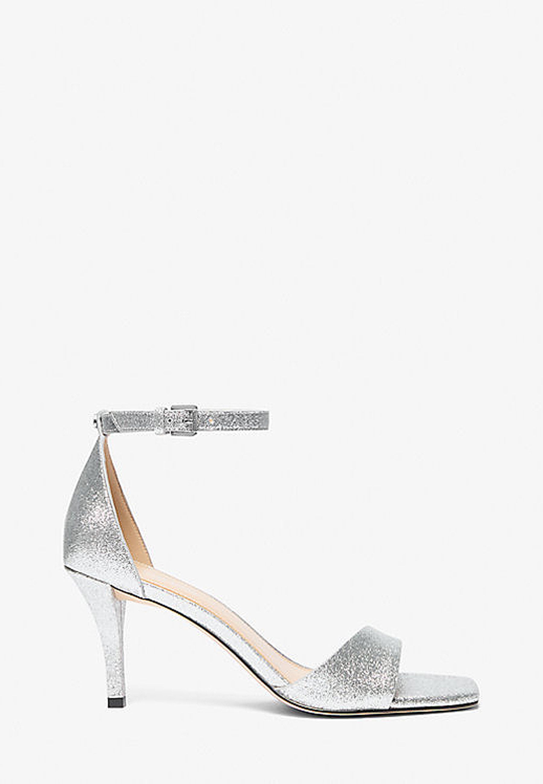 Sandalo Jaida in pelle metallizzata