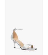 Sandalo Jaida in pelle metallizzata