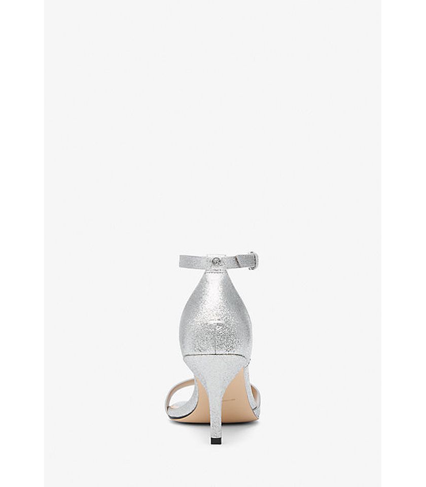 Sandalo Jaida in pelle metallizzata