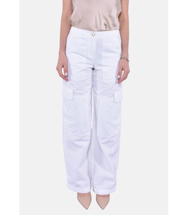 Pantalone cargo in cotone