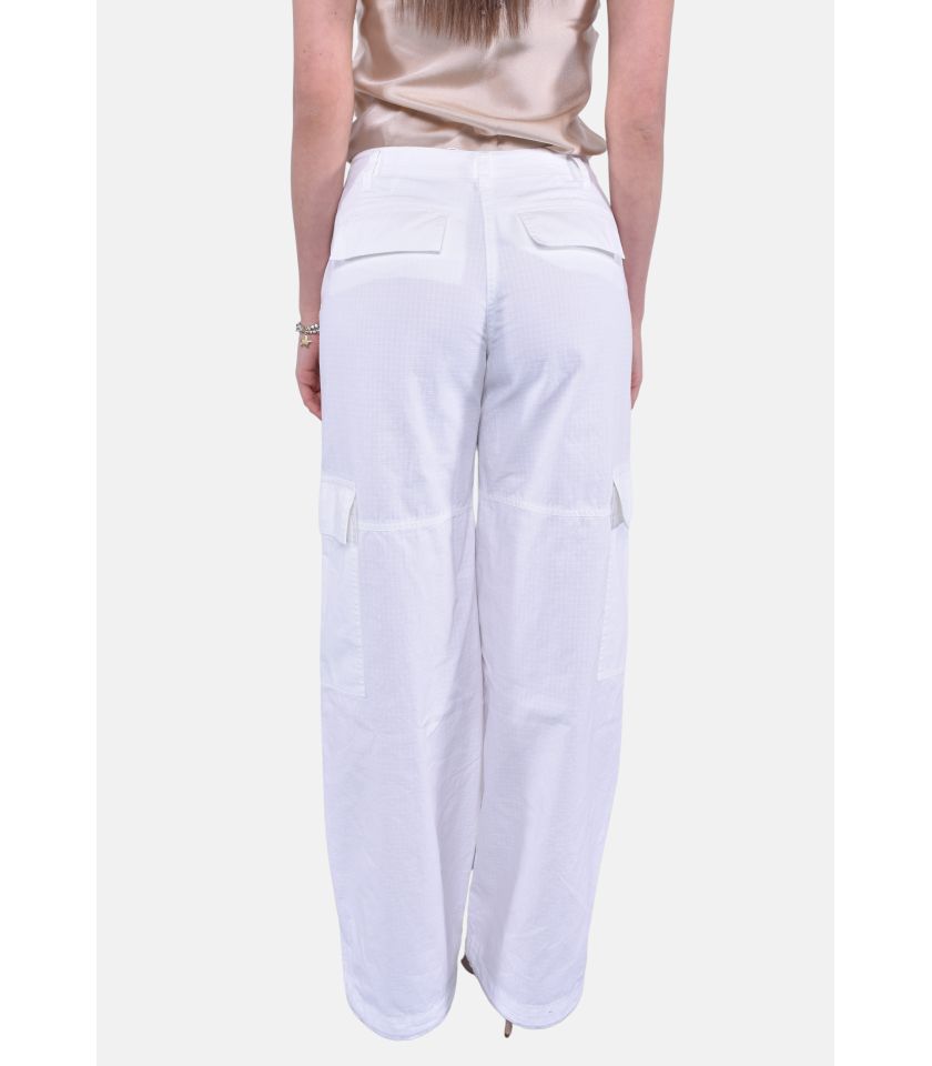 Pantalone cargo in cotone