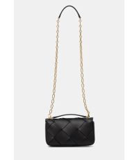 Borsa Tribeca piccola in pelle intrecciata