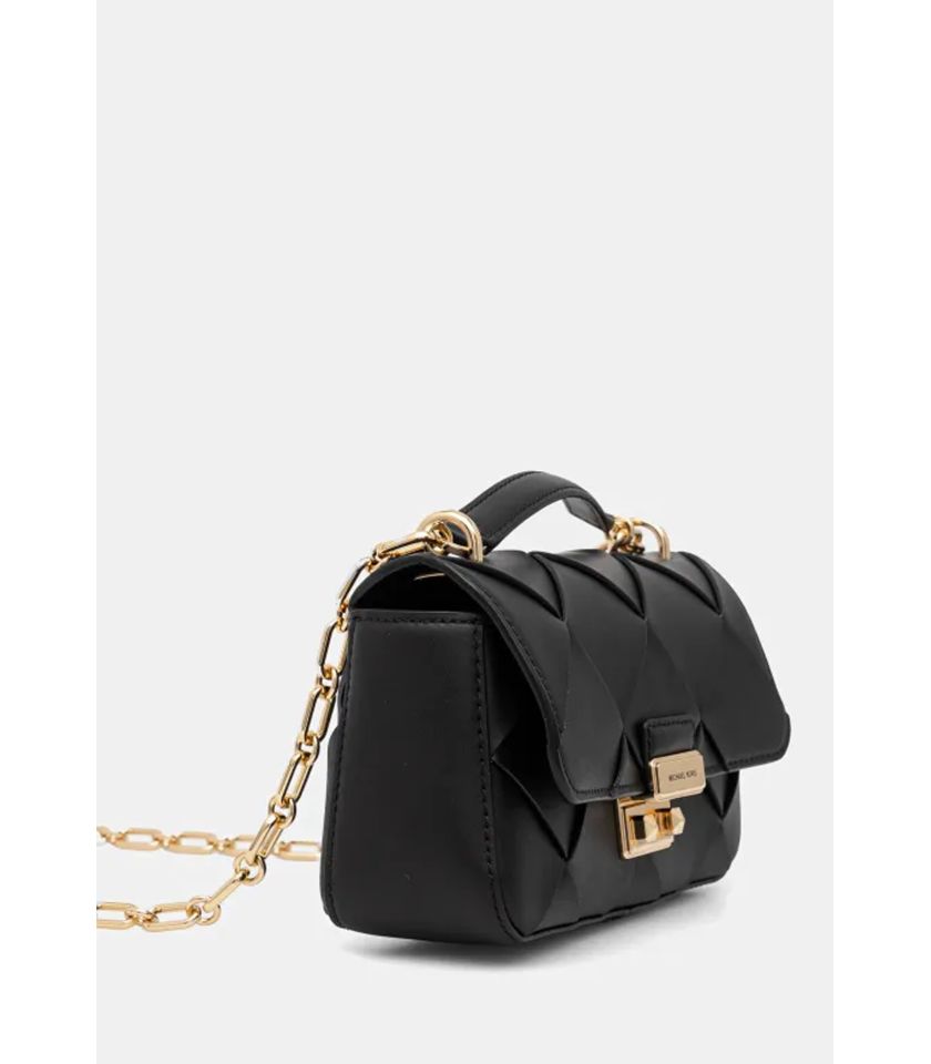 Borsa Tribeca piccola in pelle intrecciata