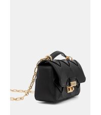 Borsa Tribeca piccola in pelle intrecciata