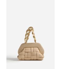 TIA WAVED STRAW SHELL