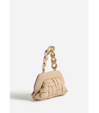 TIA WAVED STRAW SHELL