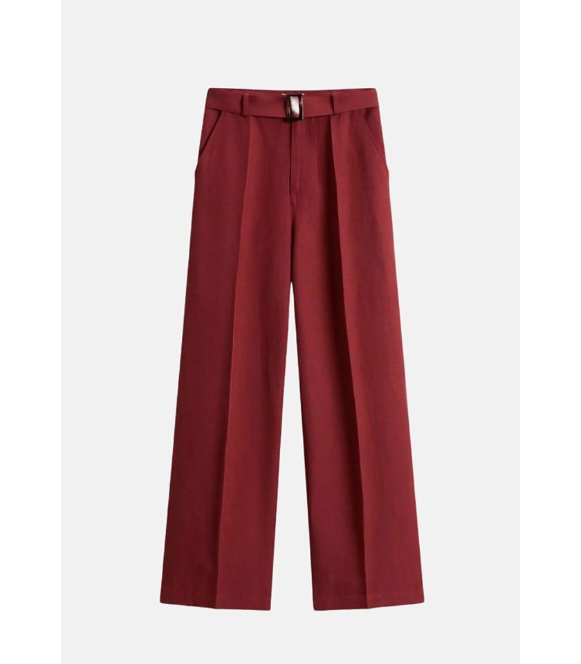 VISCOSE LINEN PANT