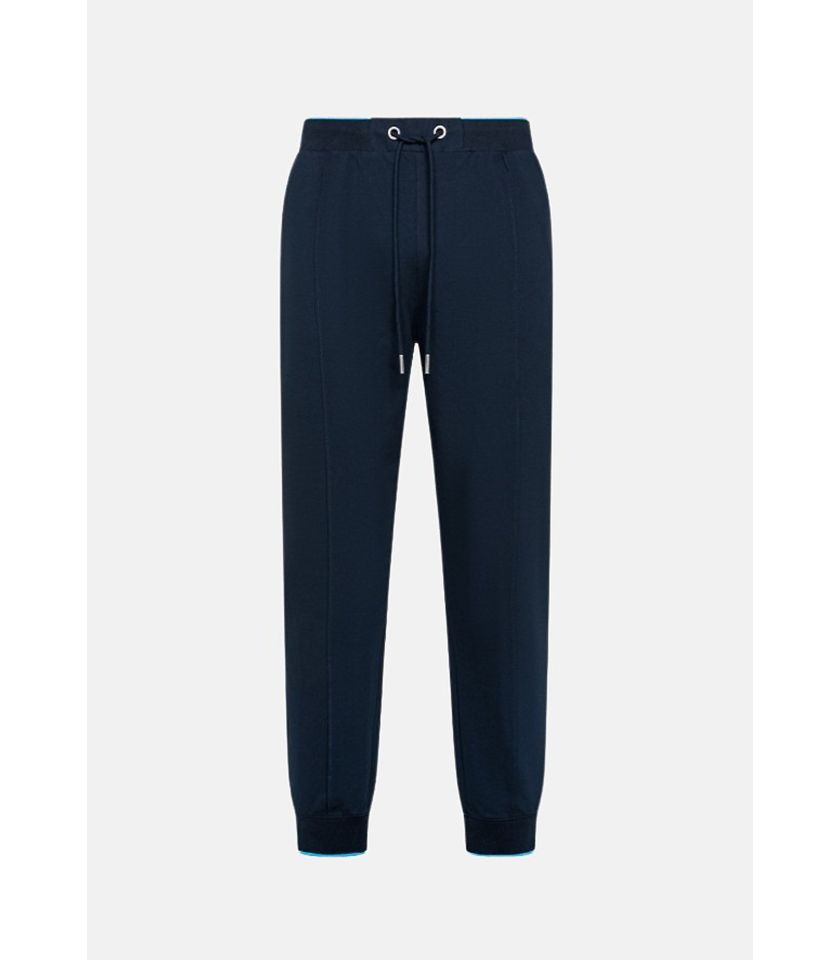 SWEATPANTS PIQUET SMALL STRIPES FLEECE