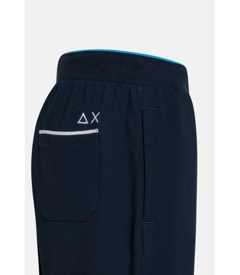SWEATPANTS PIQUET SMALL STRIPES FLEECE
