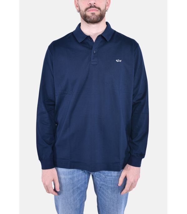 POLO MANICA LUNGA IN COTONE...