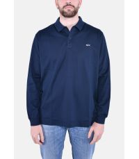 POLO MANICA LUNGA IN COTONE DOUBLE PIQUE