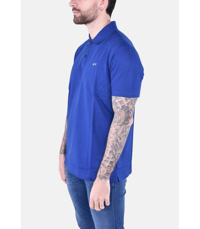 POLO IN COTONE DOUBLE PIQUE CON SHAR