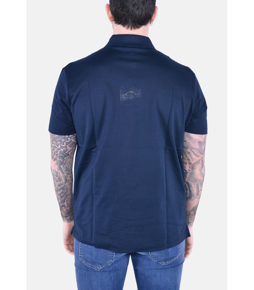 POLO IN COTONE DOUBLE PIQUE CON SHAR