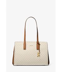 Borsa tote Laila media con logo