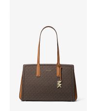 Borsa tote Laila media con logo